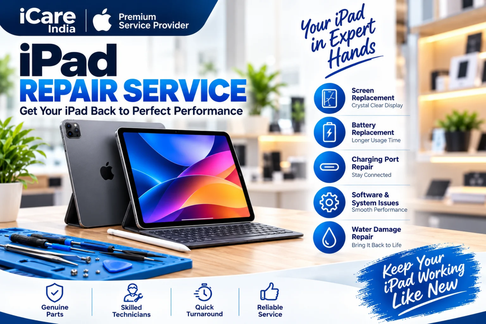 iPad battery health check in Bangalore